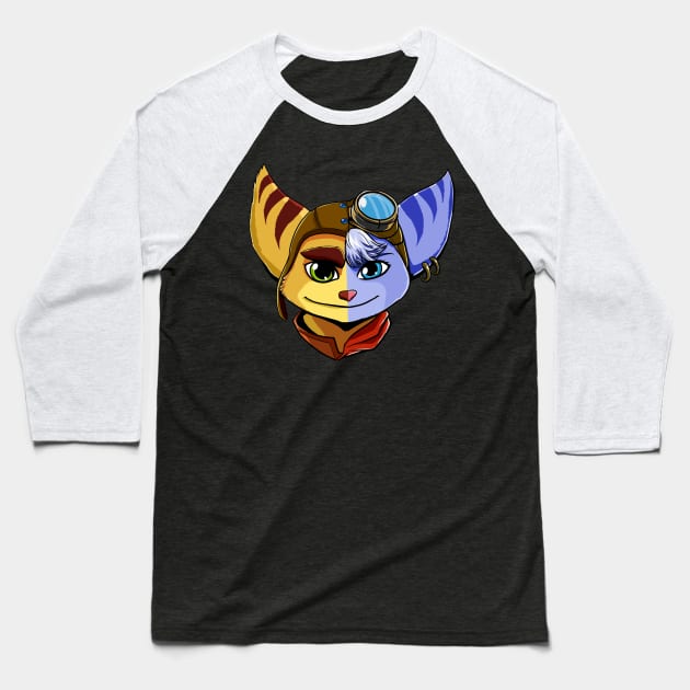 Ratchet & Rivet R & R Baseball T-Shirt by sullyink